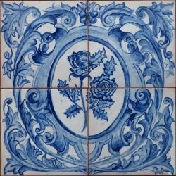 Azulejos con rosas