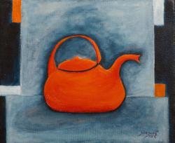 Tetera Naranja