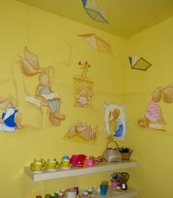 Mural de María y Sofía
